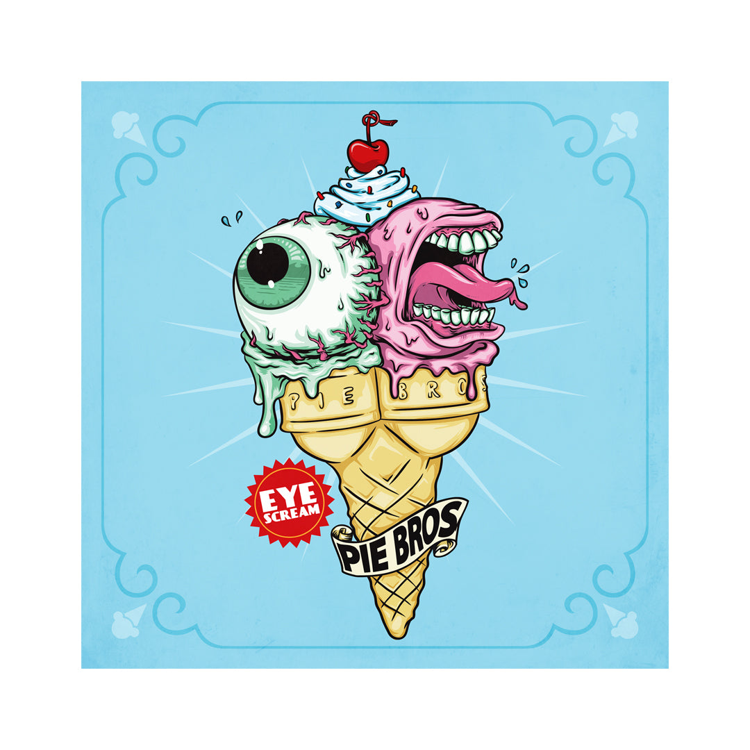 Eye Scream Canvas Print - Pie Bros