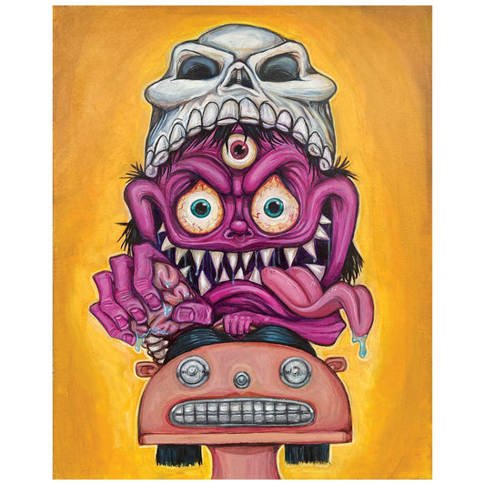 Driving Me Crazy Painting - Pie Bros