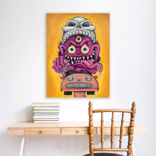 Driving Me Crazy Wall Art - Pie Bros