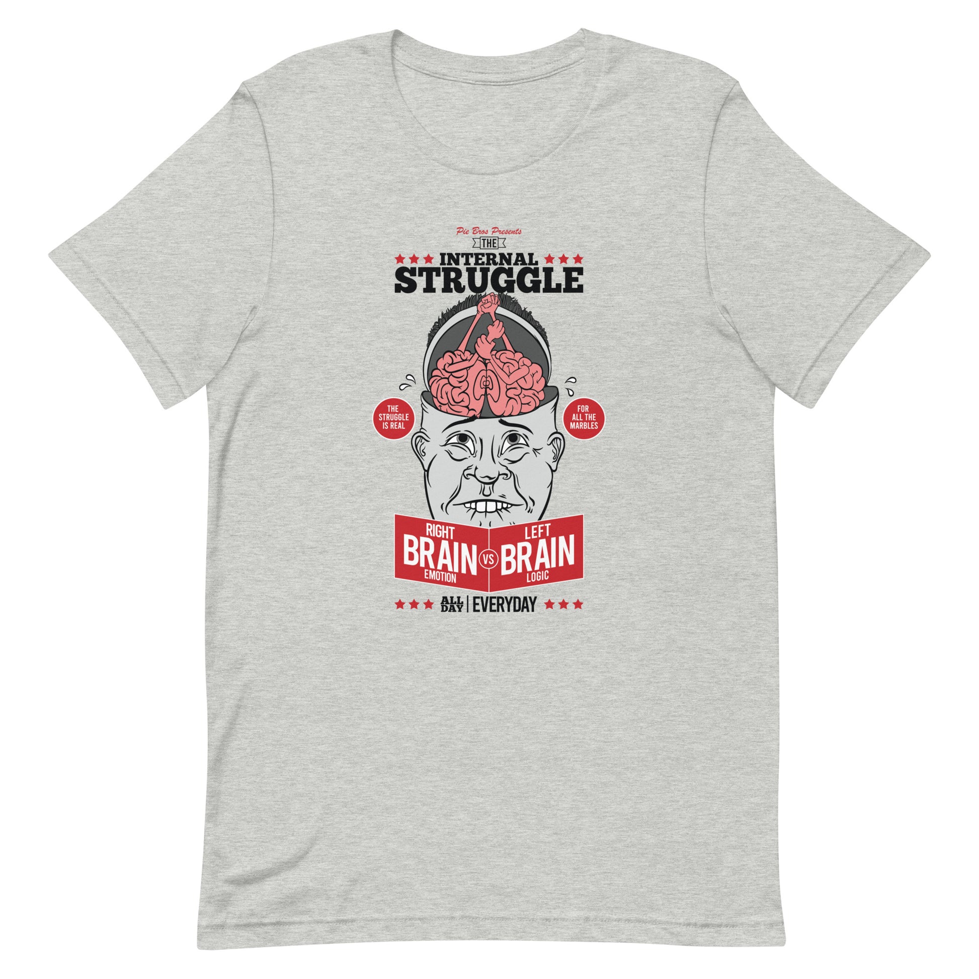 Internal Struggle Graphic Tee - Pie Bros