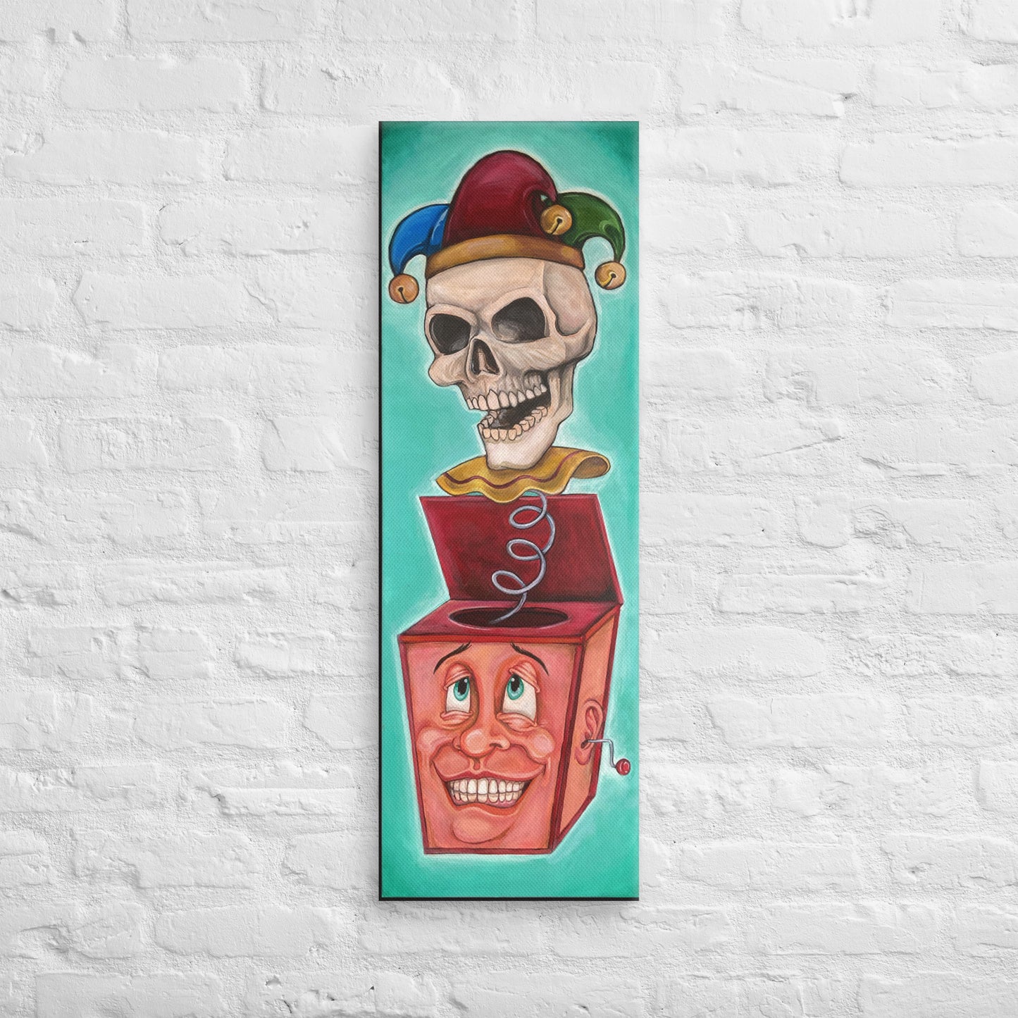 Jack on the box Canvas Print - Pie Bros
