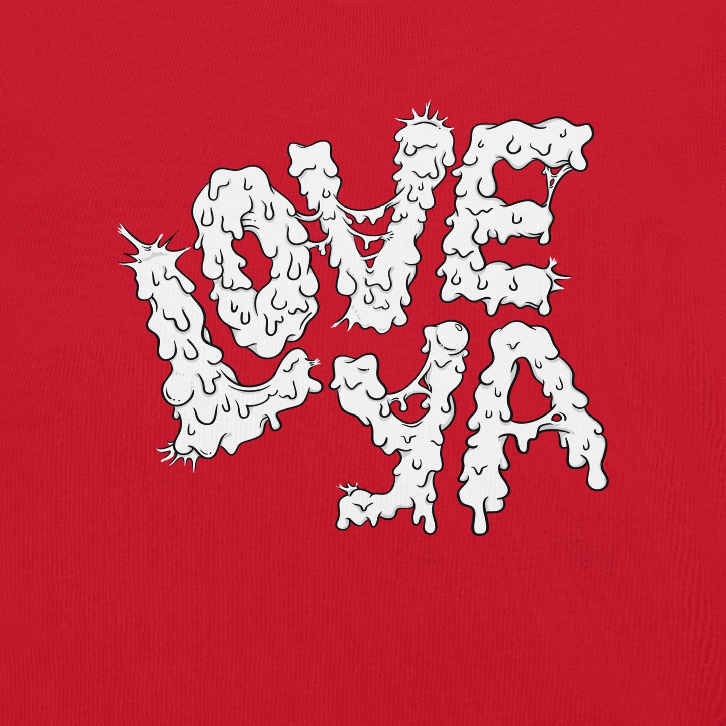 Love Ya Design for T-shirt - Pie Bros