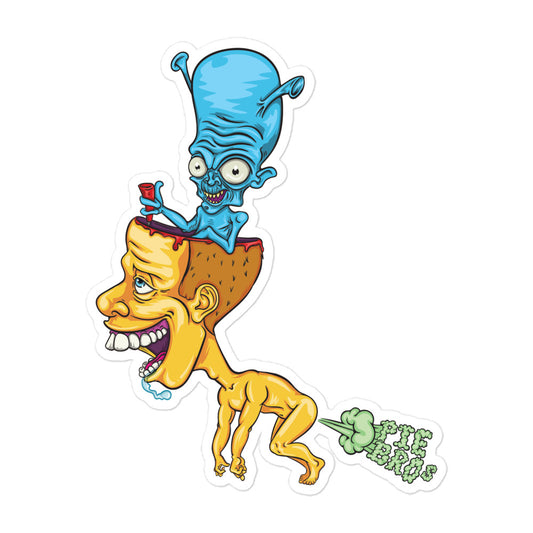 Weird Passenger Sticker - Pie Bros