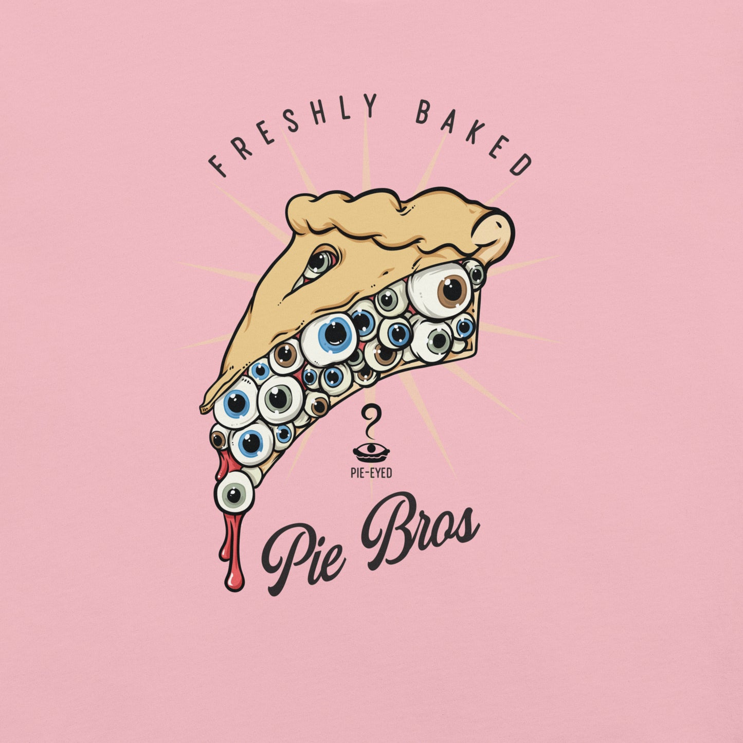 Pie Eyed T-shirt Graphic - Pie Bros
