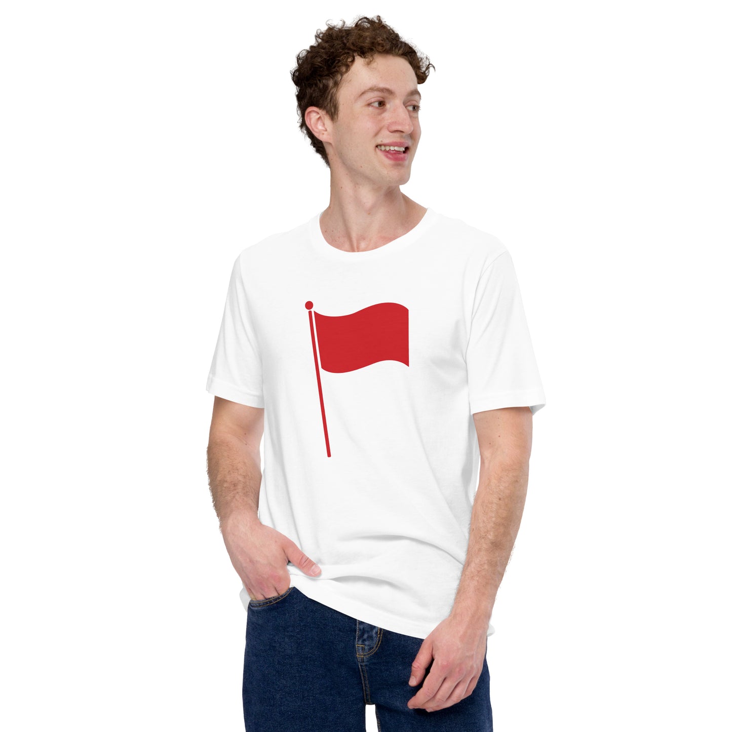 Red Flag T-Shirt - Pie Bros