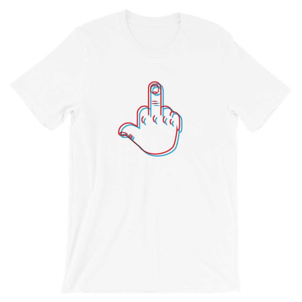 3D Flip Off T-shirt - Pie Bros T-shirts
