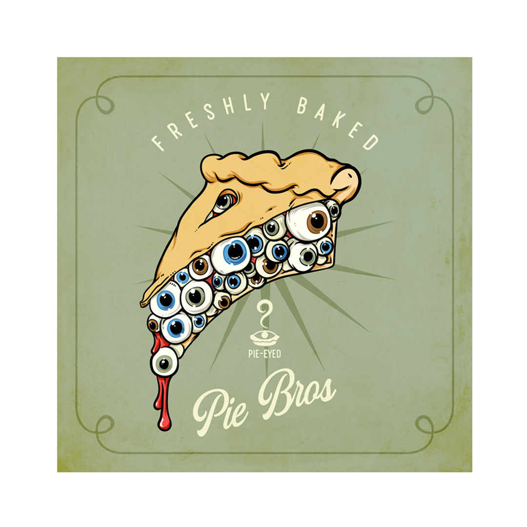 16 x 16 Eye Pie Canvas Print - Pie Bros 