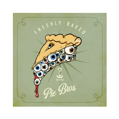 16 x 16 Eye Pie Canvas Print - Pie Bros 