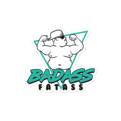 Badass Fatass Sticker - Pie Bros