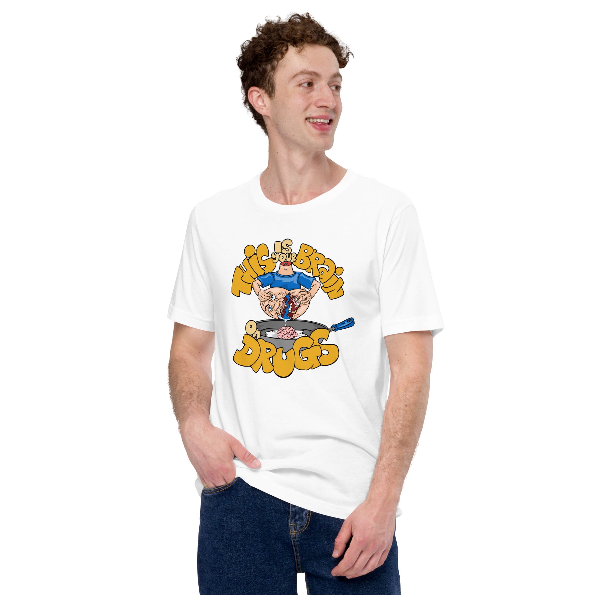 Your Brain on Drugs T-shirt - Pie Bros