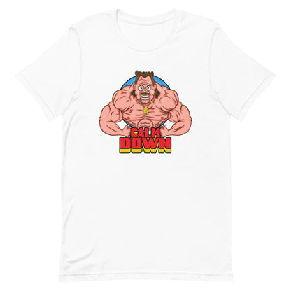 Calm Down Funny Graphic Tee - Pie Bros