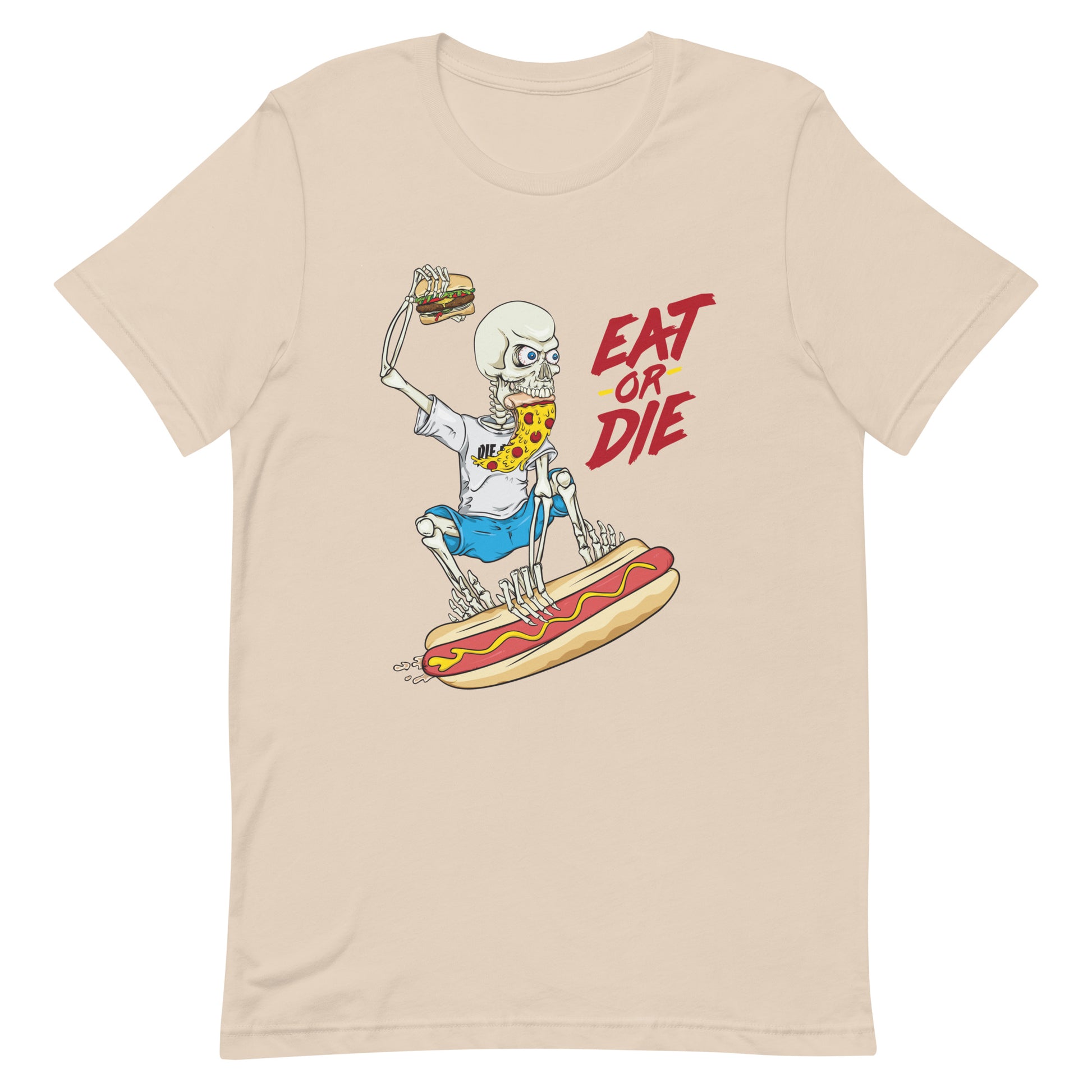 Eat or Die Skater Shirt