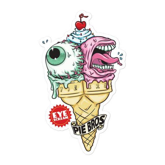 Eye Scream Sticker - Pie Bros