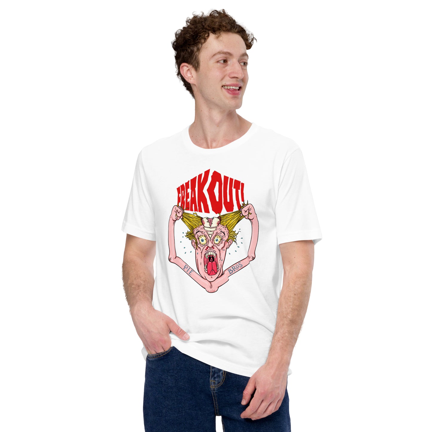 Freak Out Graphic Tee - Pie Bros 