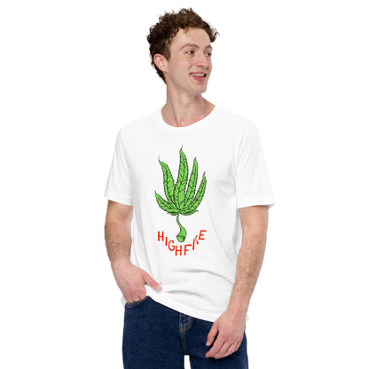 High Five Marijuana Graphic Tee - Pie Bros