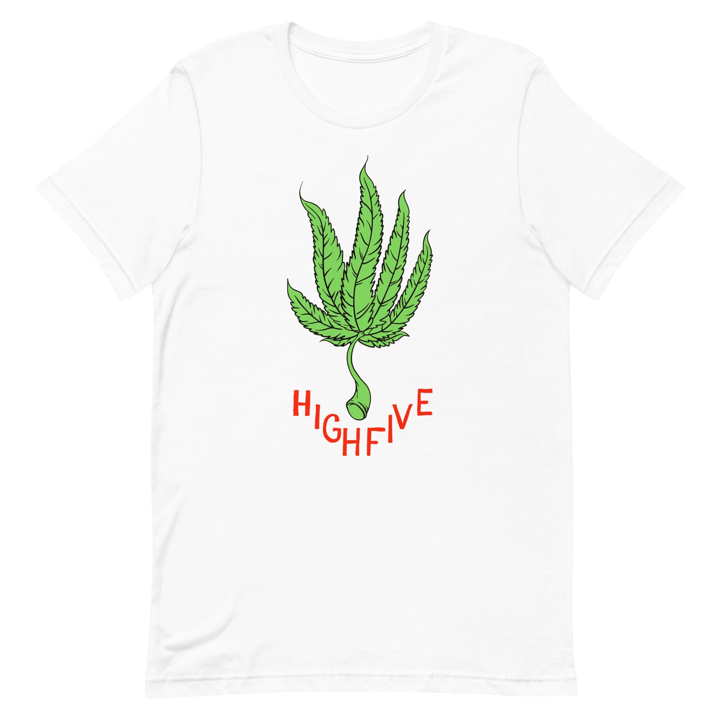 High Five Stoner Graphic Tee - Pie Bros 