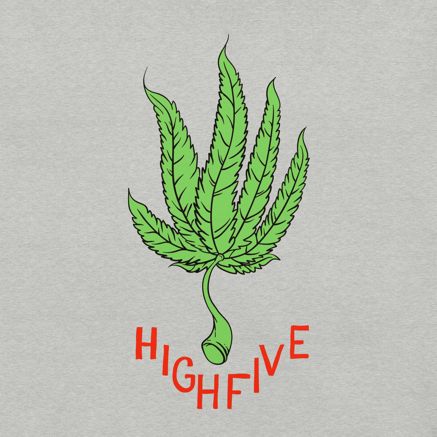 High Five Stoner T-Shirt Design - Pie Bros