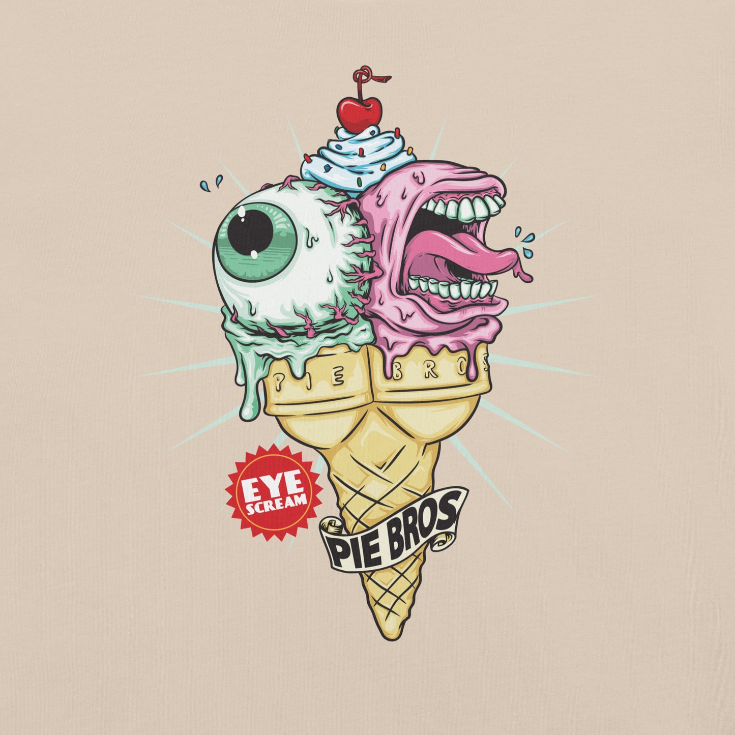 Ice Cream T-Shirt Design - Pie Bros 