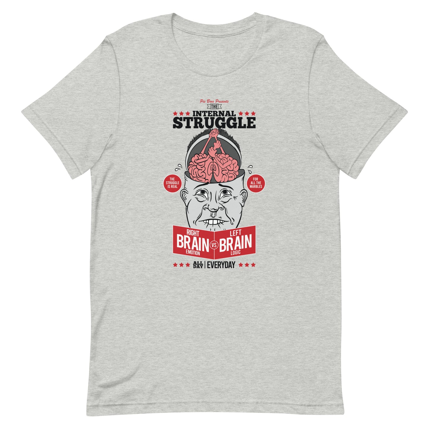 Internal Struggle Graphic Tee - Pie Bros