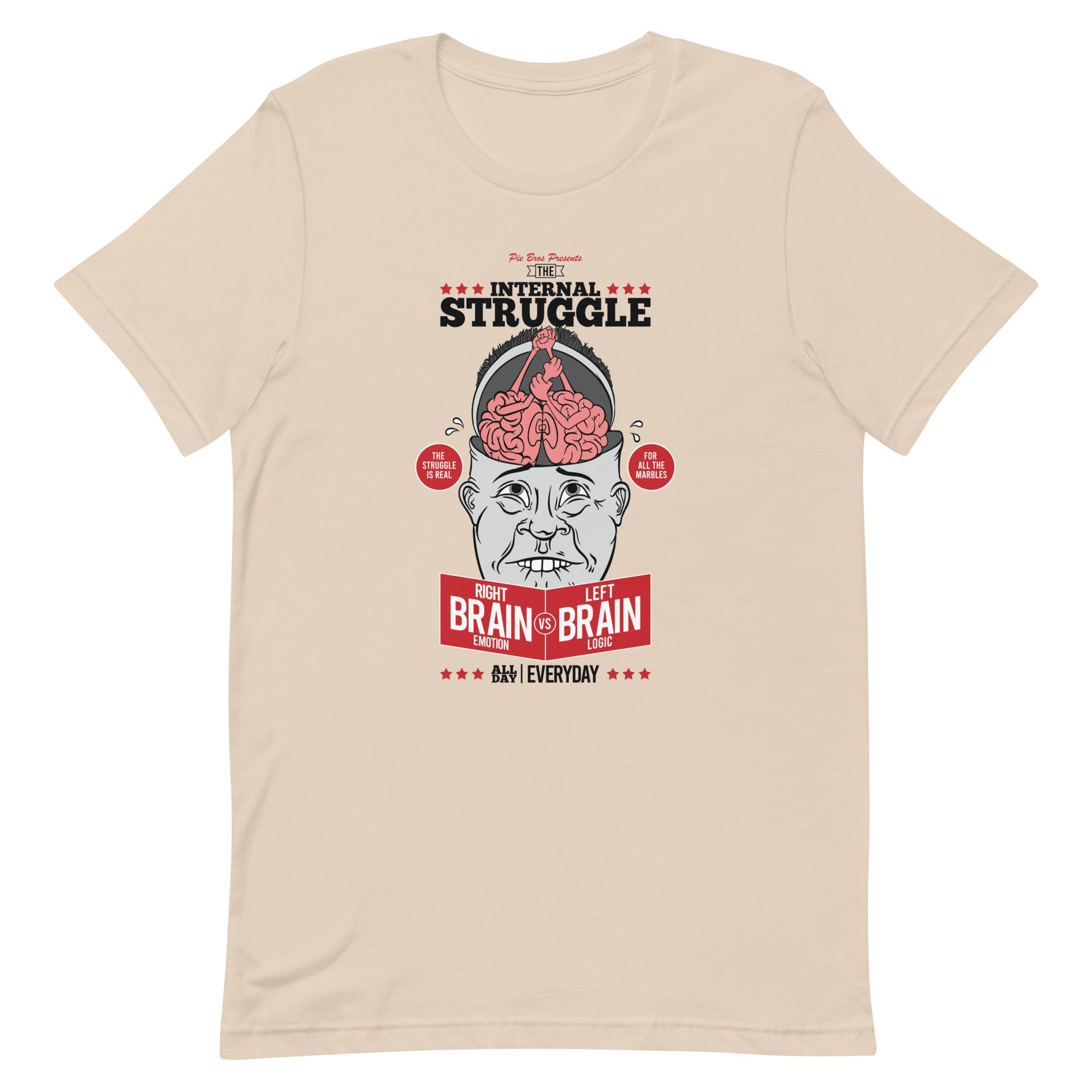 Internal Struggle Graphic Tee - Pie Bros