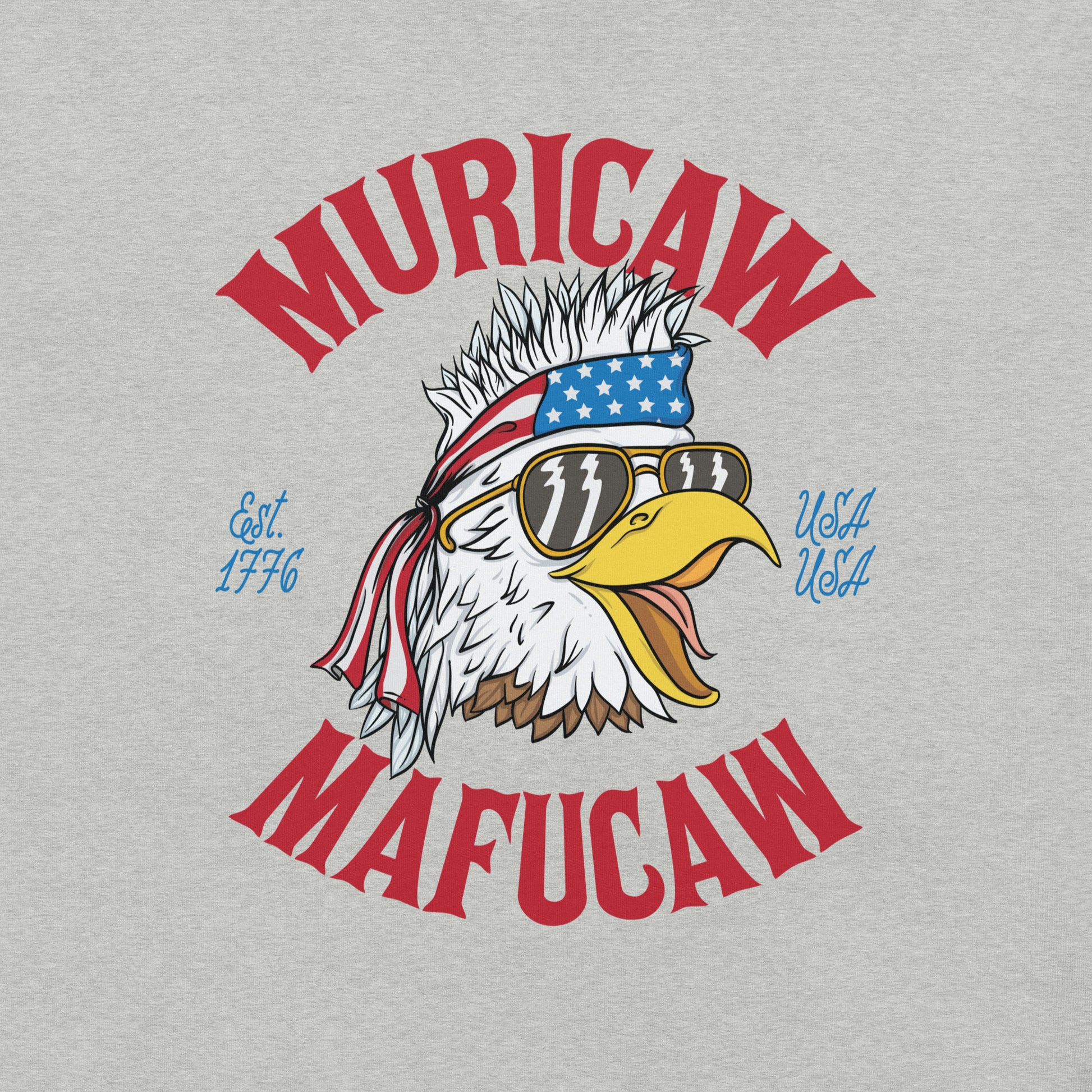 Muricaw Eagle Graphic for T-shirt - Pie Bros