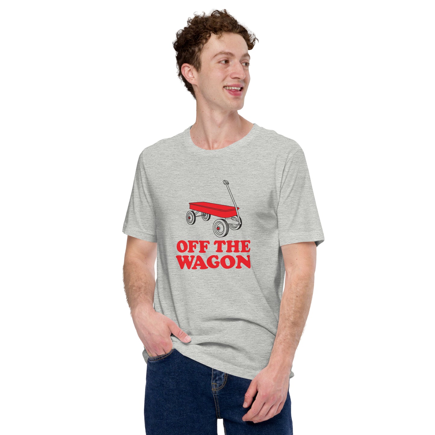 Off The Wagon Funny T-shirt - Pie Bros