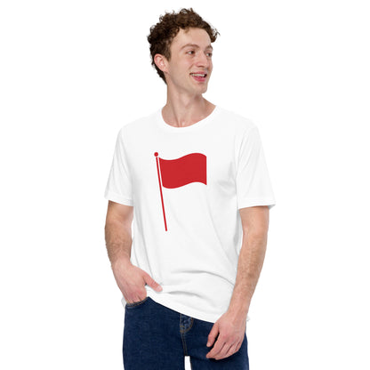 Red Flag T-Shirt - Pie Bros 