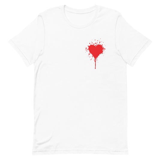 Splat Heart Graphic Tee - Pie Bros