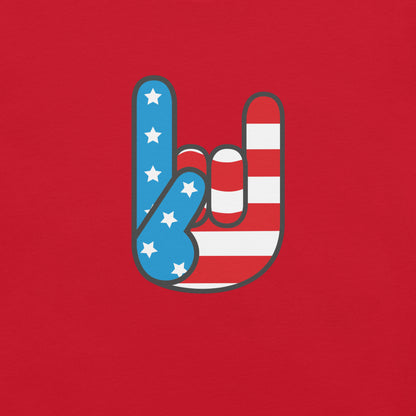 USA Rock Design for Graphic Tee - Pie Bros 