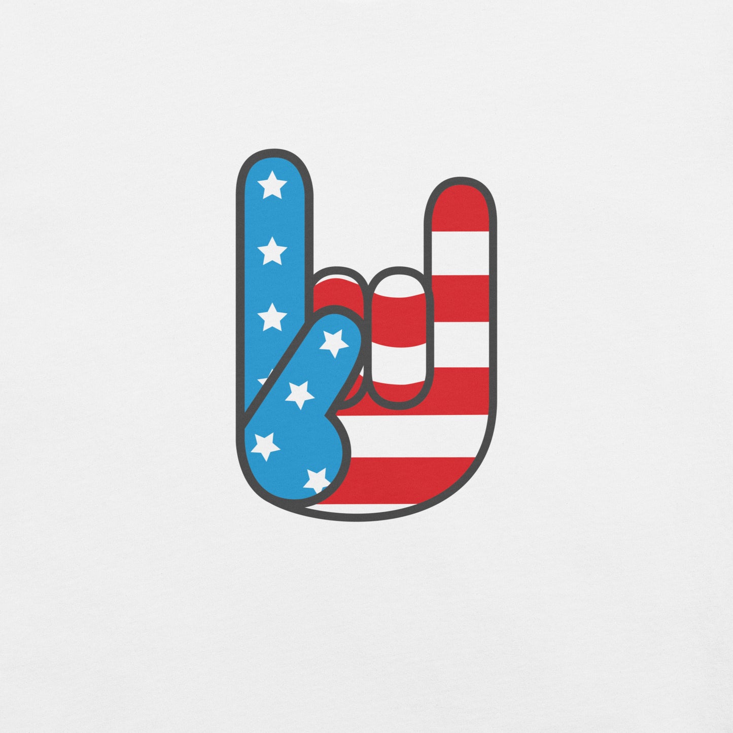 USA Rock T-shirt Design  - Pie Bros 