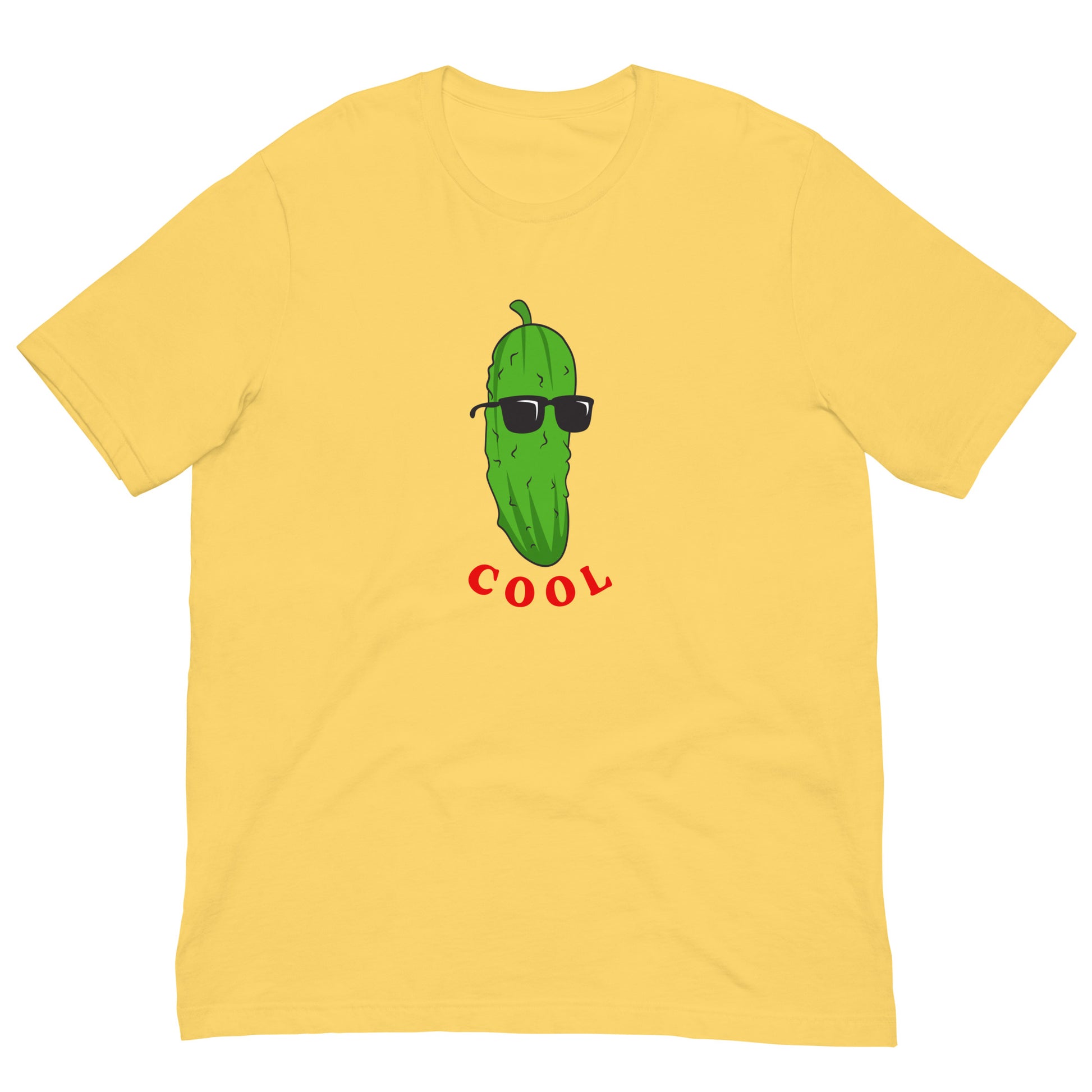 Yellow Cool as a Cucumber T-shirt