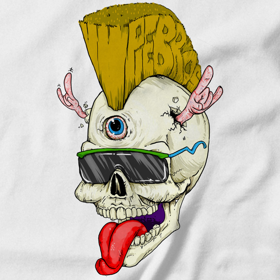 Badass Skull T-shirt - Pie-Bros-T-shirts