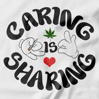 Caring is Sharing T-shirt - pie-bros-t-shirts