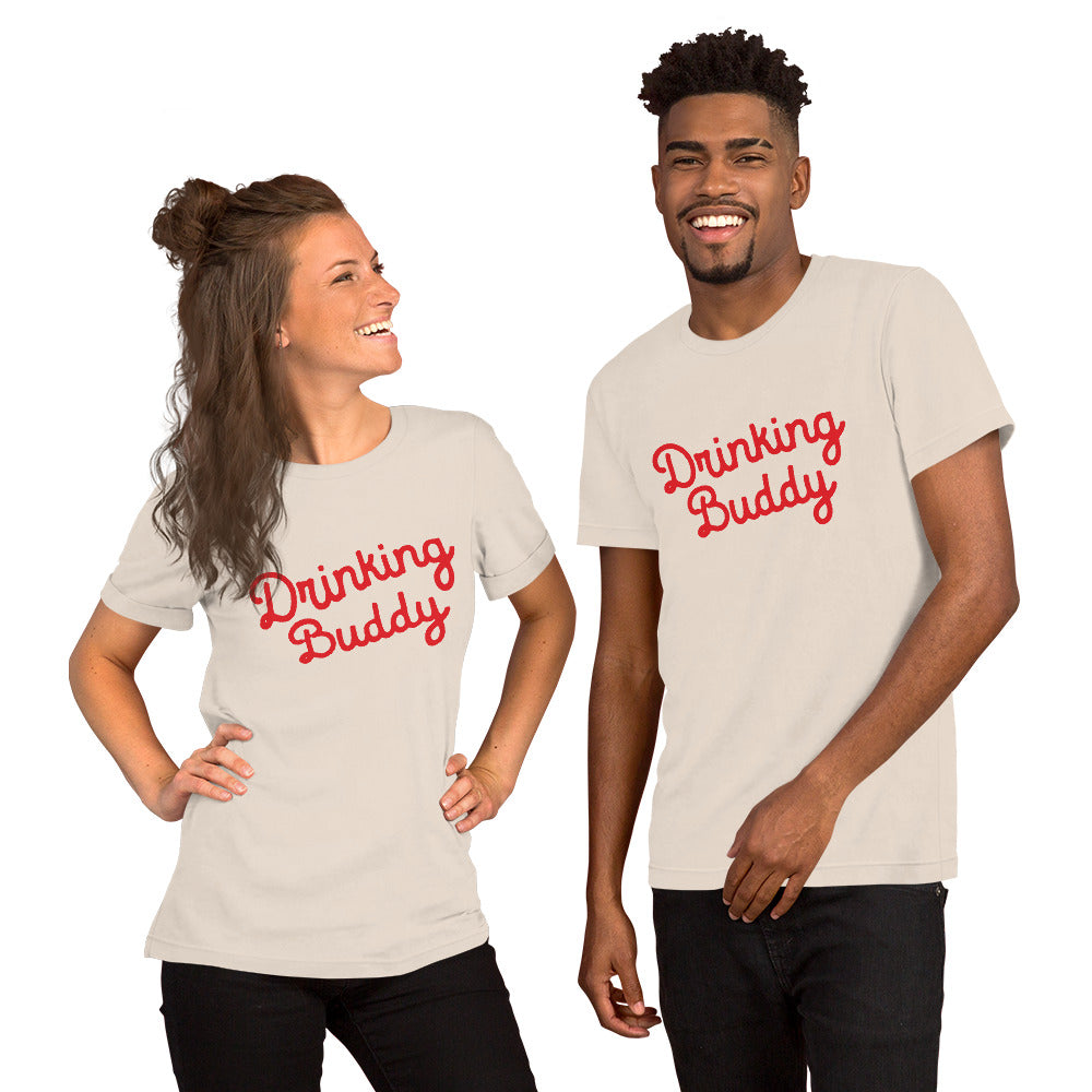 Drinking Buddy T-shirt Couple - Pie Bros 