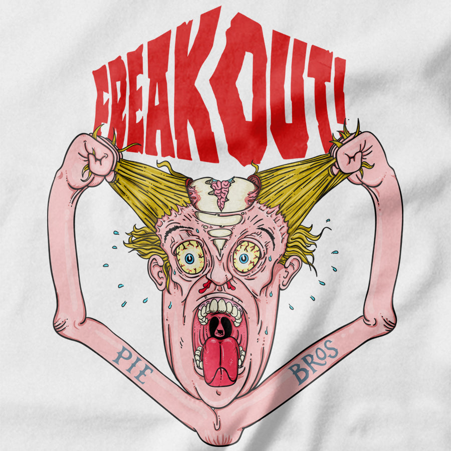 Freak Out T-shirt Design - Pie-Bros