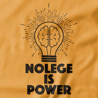 Knowledge is Power T-shirts - Pie Bros T-shirts