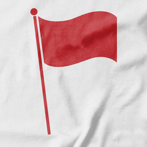 Red Flag T-shirt - Pie Bros T-shirts