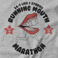 Running Mouth Marathon T-shirt - Pie Bros T-shirts