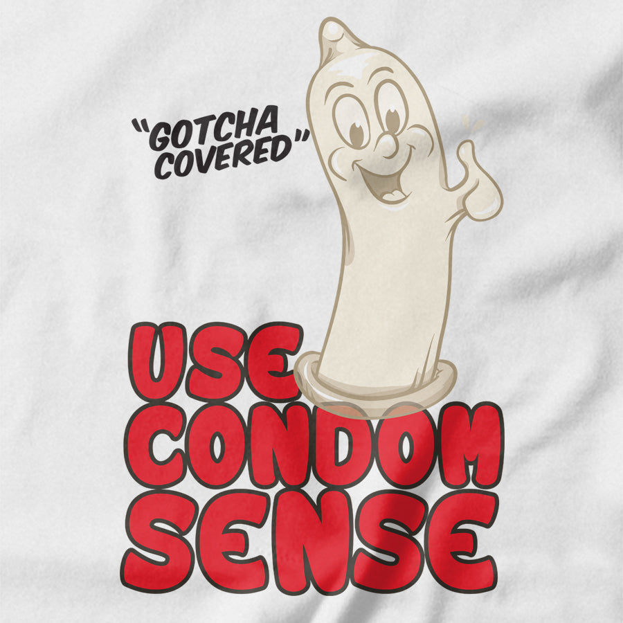 Use Condom Sense T-shirt - Pie Bros