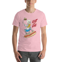 Pink Eat or Die T-shirt - Pie Bros T-shirts