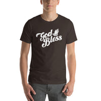 God Bless Graphic T-shirt - Pie Bros T-shirts 