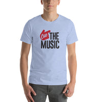 Blue Cue the Music T-shirt - Pie-Bros-T-shirts