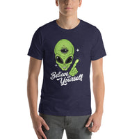 Alien Believe T-shirt - Pie-Bros