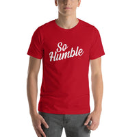 So Humble Red T-shirt - Pie Bors T-shirts