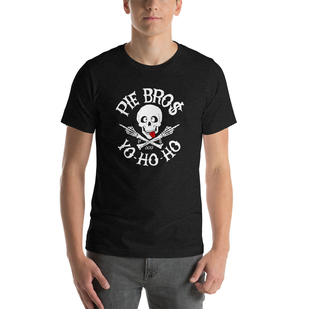 Pirate T-Shirt - Funny T-shirts - Pie Bros Dark Grey Heather / 2XL