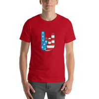 USA Rock Hand T-shirt
