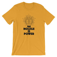 Knowledge is Power T-shirt - Pie Bros T-shirts
