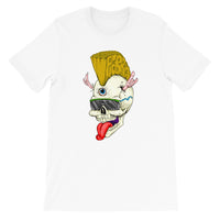 Badass Skull with Mohawk T-shirt - Pie-Bros-T-shirts