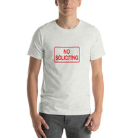 No Soliciting Shirt - Pie Bros T-shirts