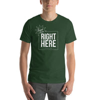 Live From Right Here Graphic T-shirt - Pie-Bros-T-Shirts